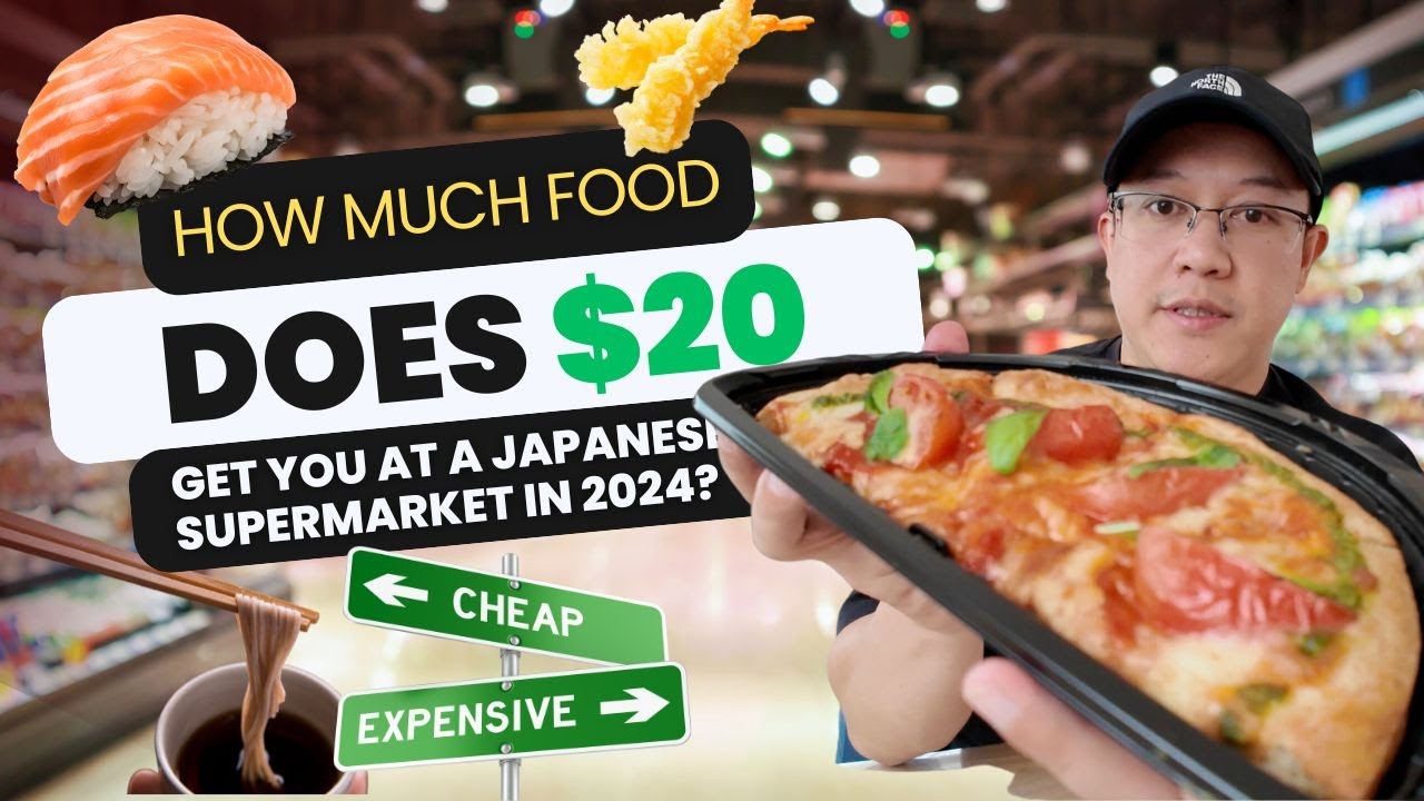 Is now the best time to travel to Japan? What $20 Gets You at a Japanese Super Market!