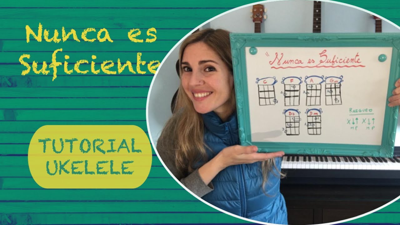 “NUNCA ES SUFICIENTE” – Natalia Lafourcade  (TUTORIAL UKULELE) Cómo Tocarla en Ukelele Bien Fácil