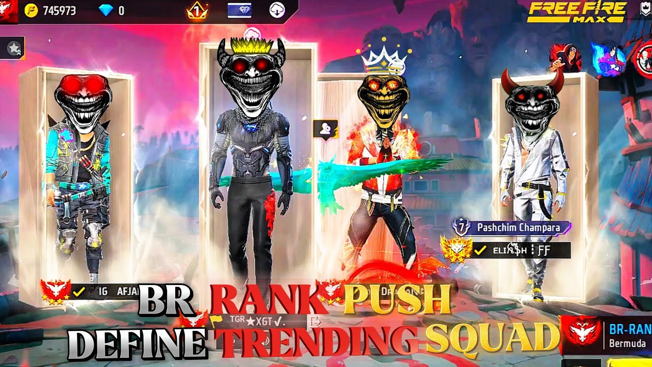 TGR ABHISHEK  IS BACK NEWSEASON BR RANKPUSH IN GRANDMASTER LOBBY ☠🗿#gtk111 #fflive #tondegamer