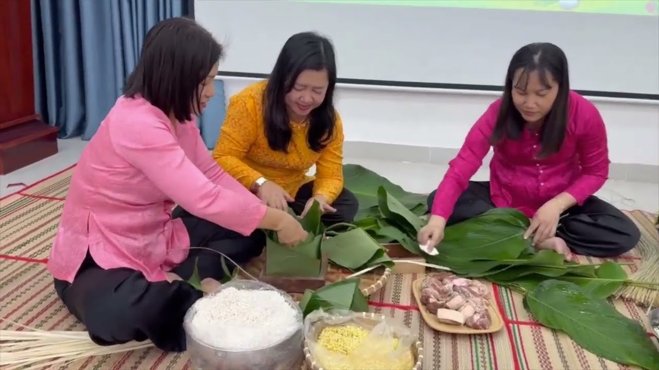 Hội thi Nấu bánh chưng bánh tét