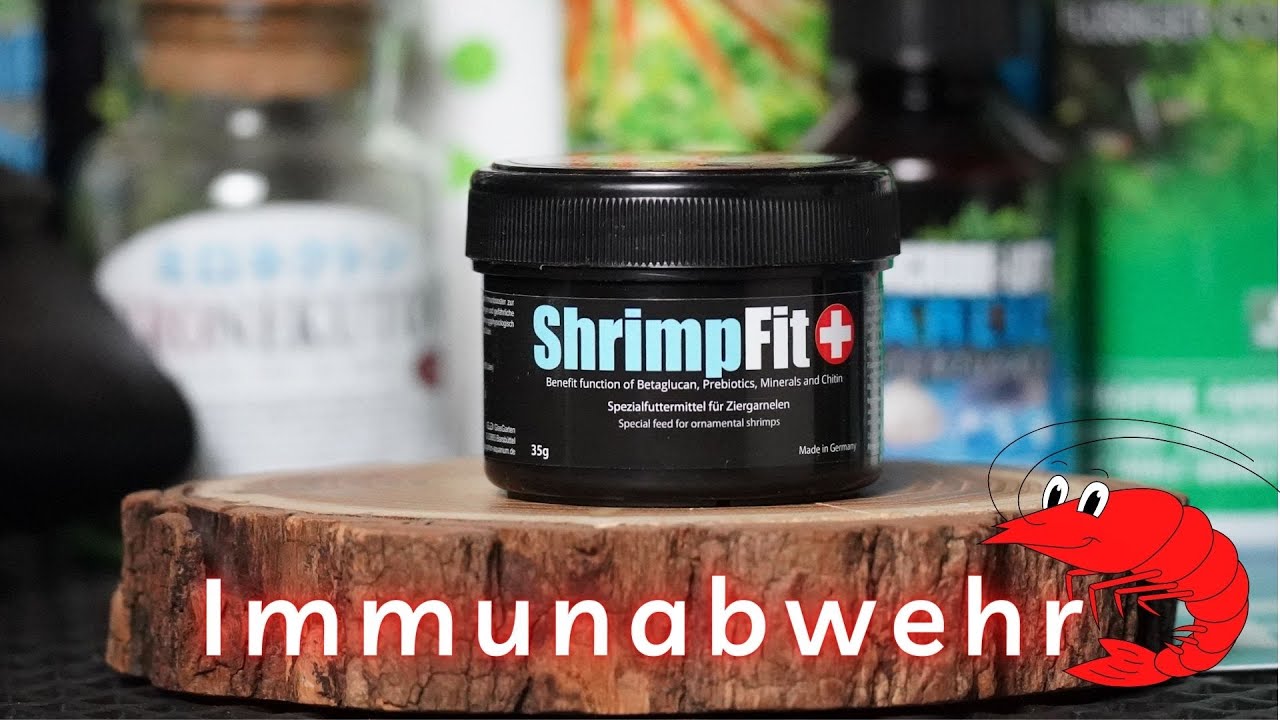 GlasGarten ShrimpFit - der perfekte Immunbooster für deine Garnelen - Garnelenfutter