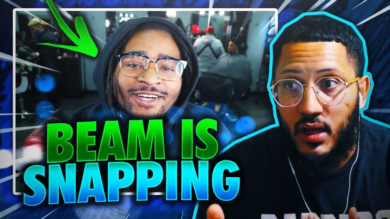 Get Beamed RAW HAIRCUT CHALLENGE REACTION!