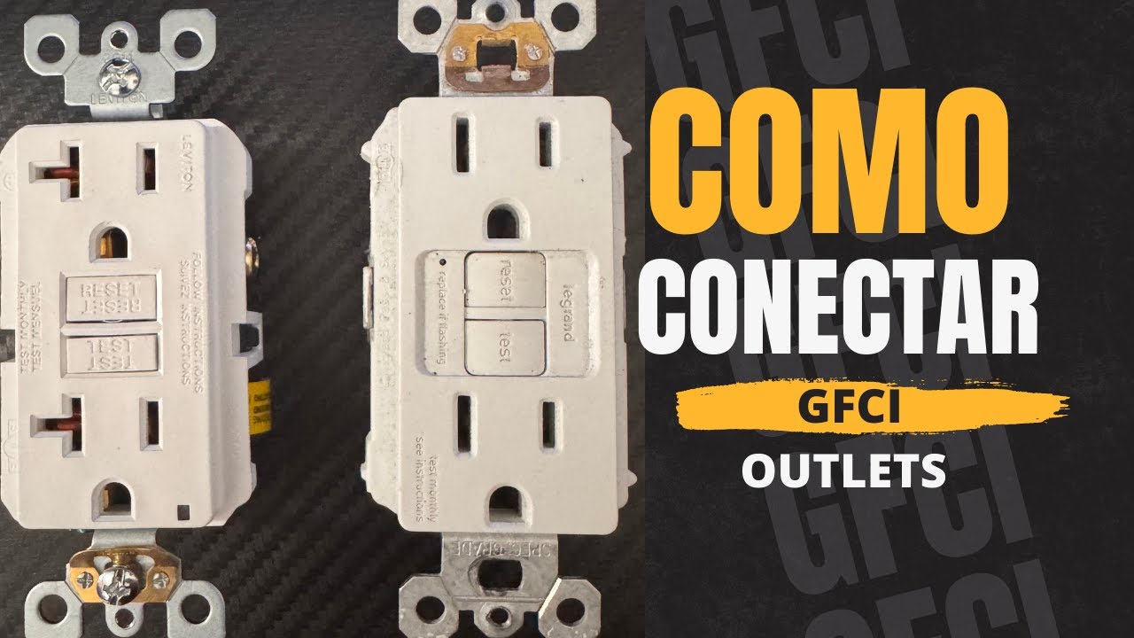COMO CONECTAR GFCI