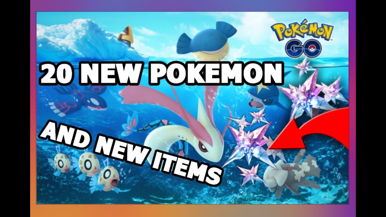 20 NEW POKEMON IN POKEMON GO | NEW DOUBLE STARDUST ITEMS & MORE!