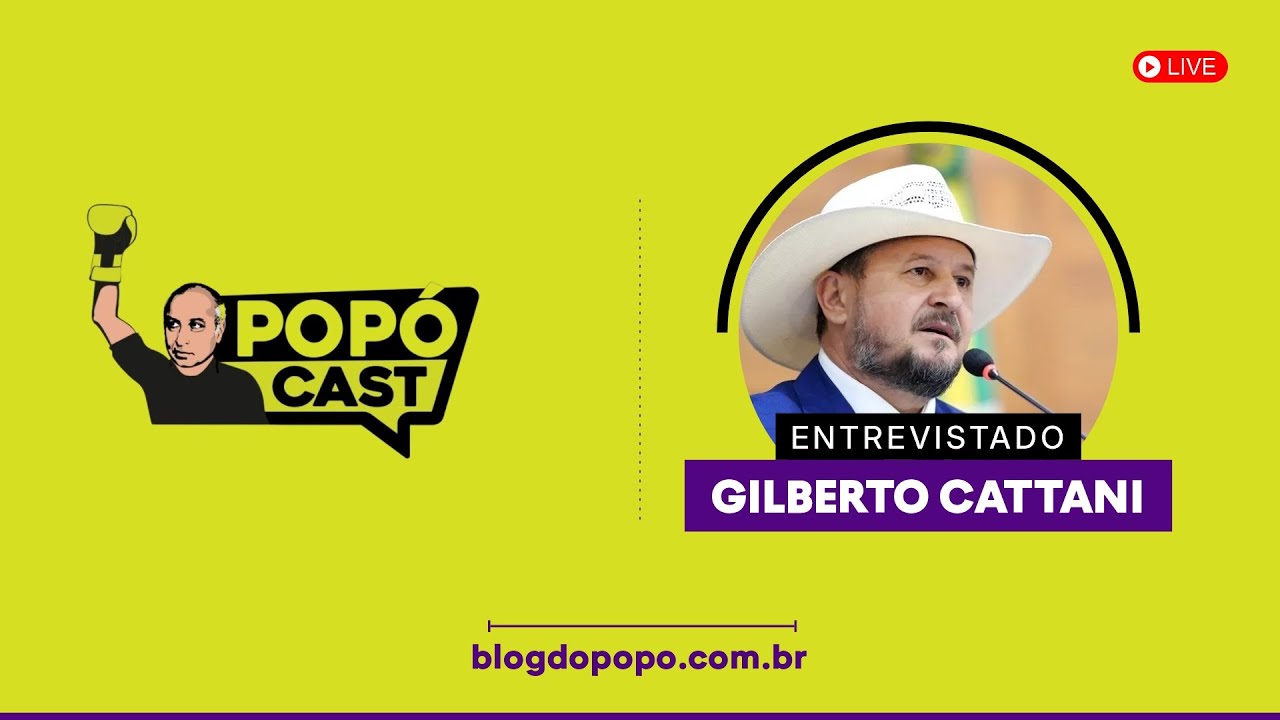 Podcast do Popó #13 - Convidado: Gilberto Cattani
