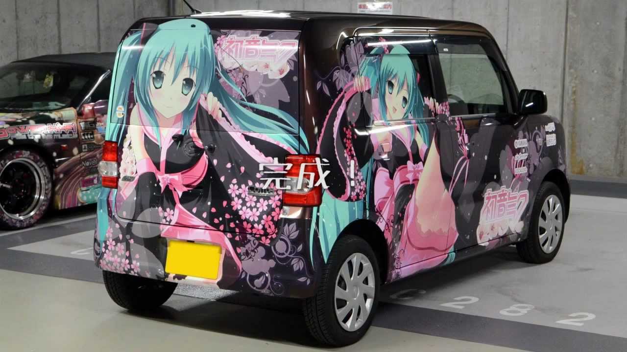 【痛車】ミクConte痛車を作ってみた【初音ミク】