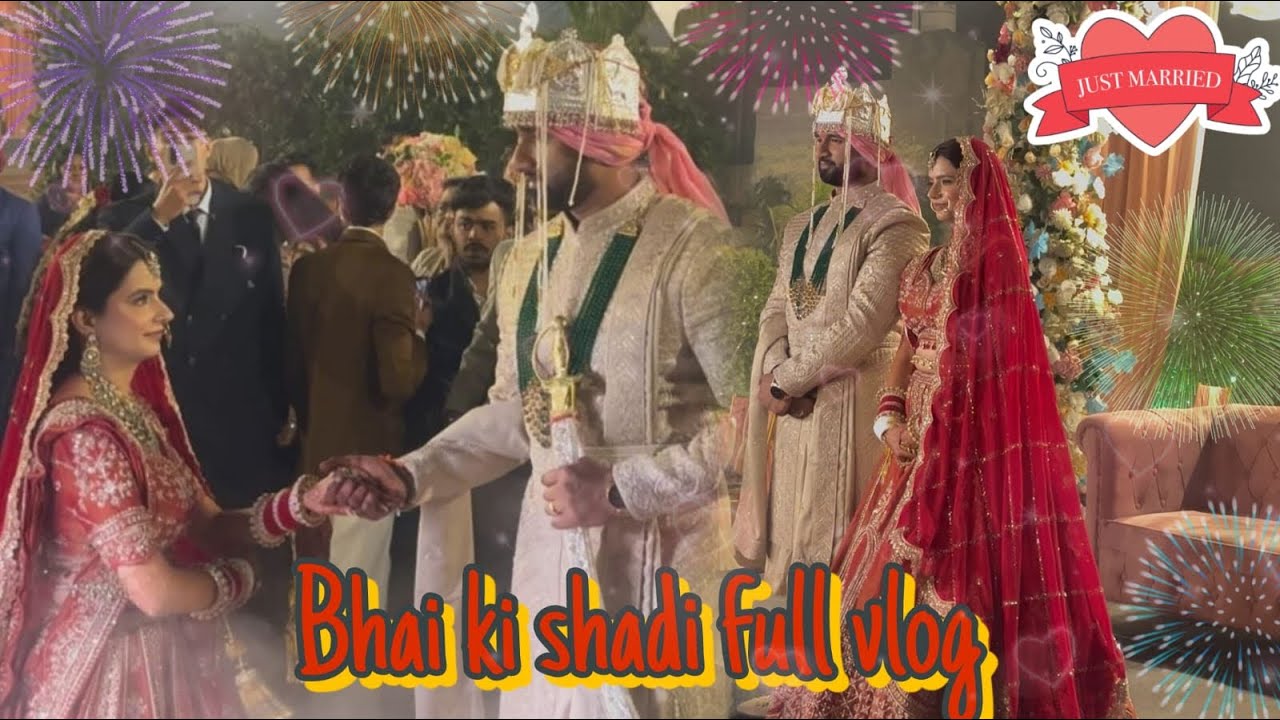 Bhai ki Shaadi Vlog 💃🕺 | Dance, Drama, Dhol & Unlimited Masti 🎉