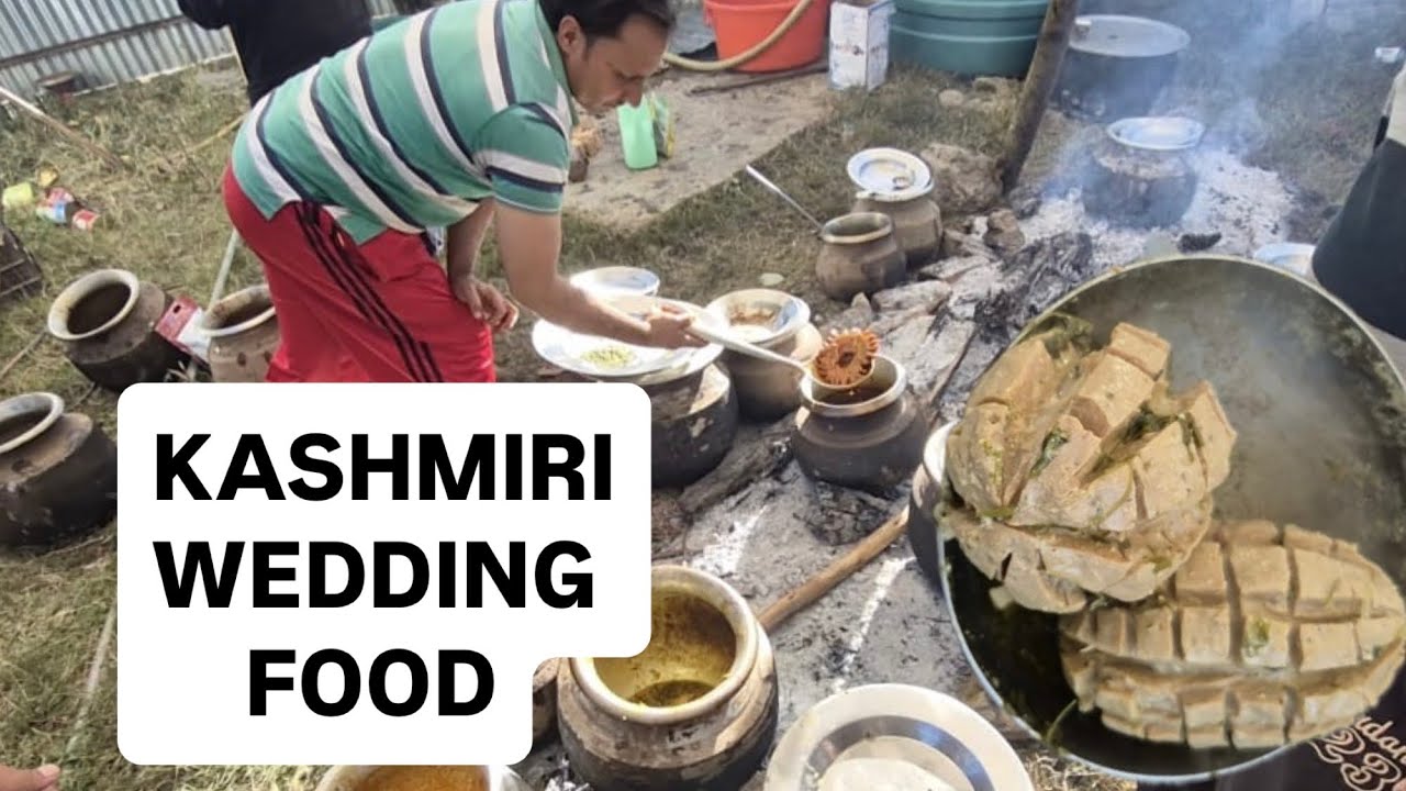 Kashmiri wedding food 🍱 #travel #kashmir 