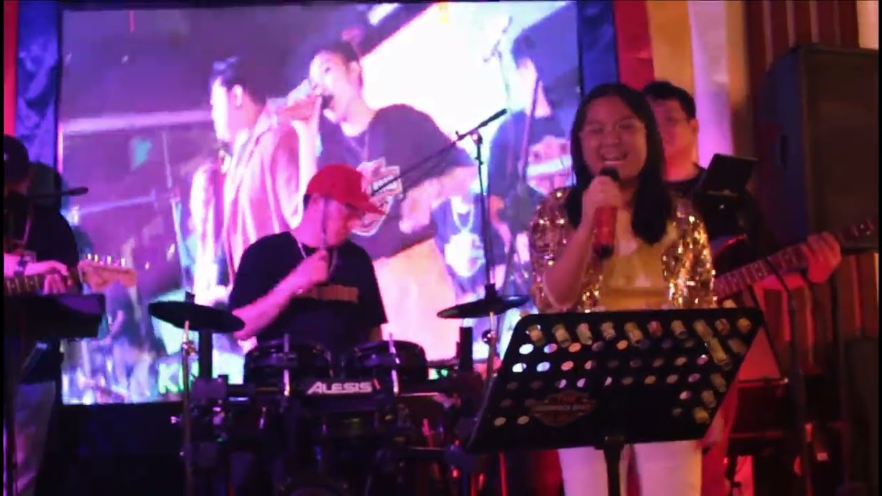Kendra Abrigo's Price Tag..Jamming With MoonRock Band @Kuy's Restaurant, Riyadh KSA