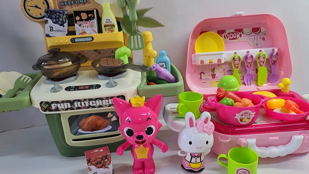 [TOY ASMR] 15 Minutes Satisfying Unboxing Home Kitchen Appliance Playset ASMR No Talking