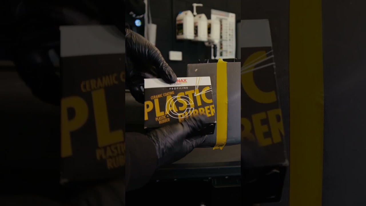 Introducing the new Profiline Ceramic Coating Plastic & Rubber! Protect and Restore!