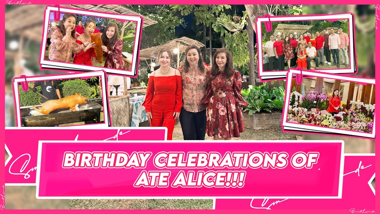 CELEBRATING ATE ALICE'S BIRTHDAY! | Small Laude