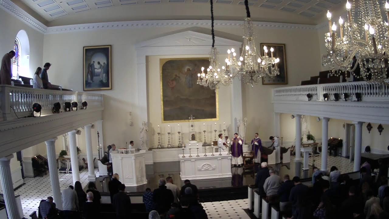 Sunday Mass at St. Joseph's