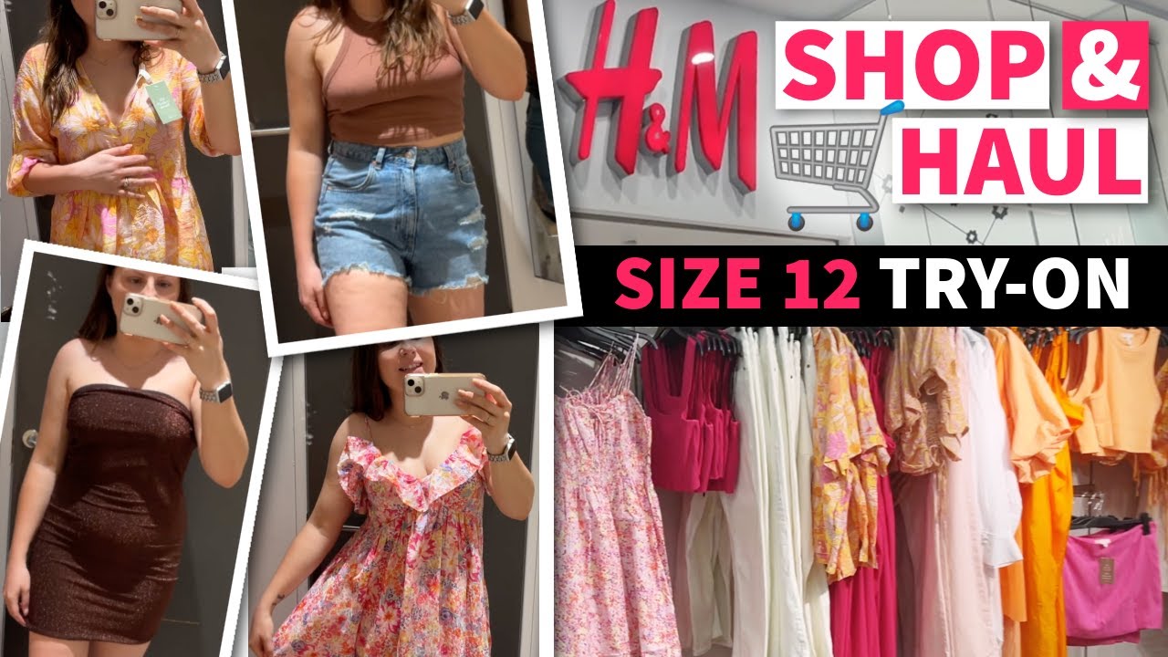H&M Shop With Me // June 2022 // Summer Try On // UK Size 12