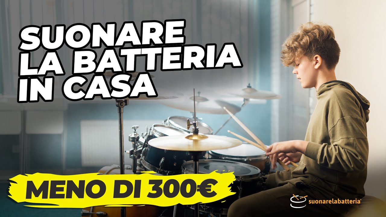 Suonare La Batteria In Casa Si Può - Con Meno di 300€