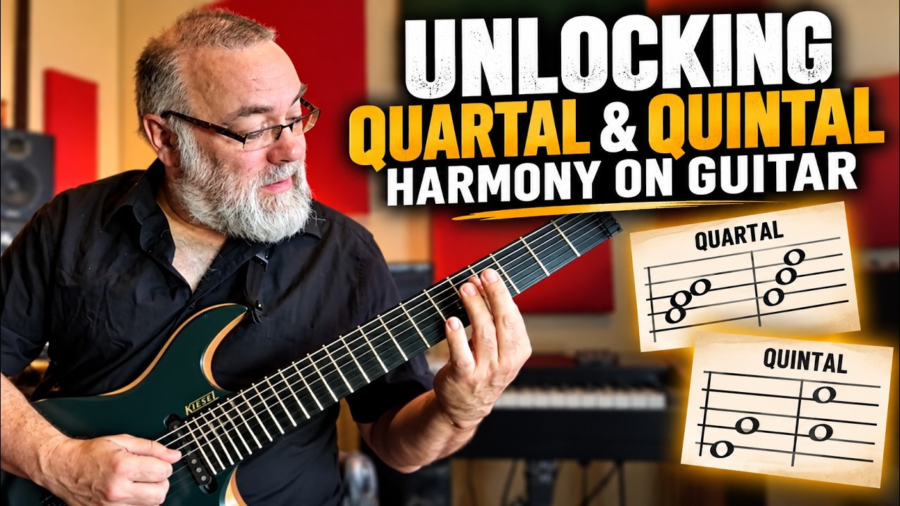 An introduction to quartal harmony on the guitar