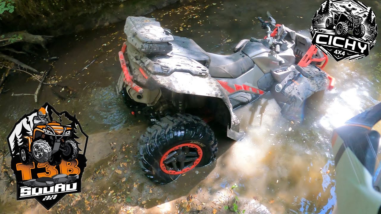 Jedziemy z tą zabawą 😎na podjazdach Quadami 🔥 #cfmoto #canam