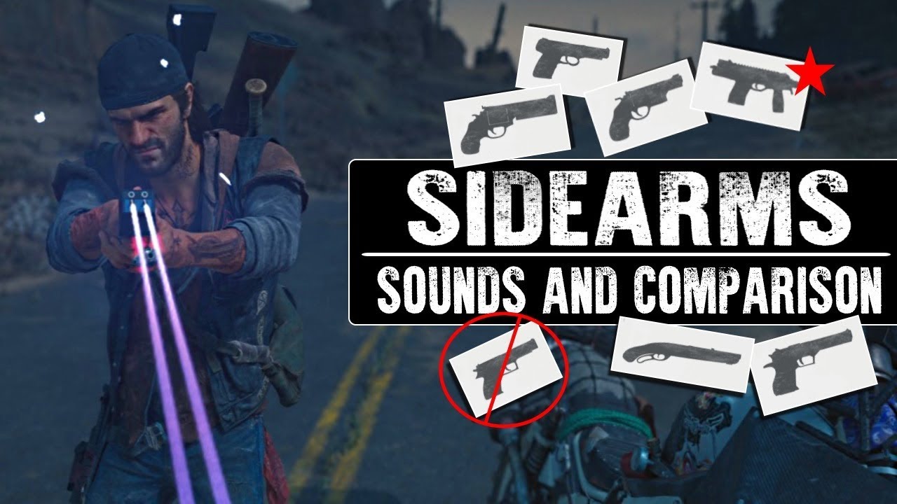 DAYS GONE BREAKDOWN - ВСЕ виды пистолетов + БОНУС - ЭЛЕКТРОШОКИРУЮЩИЙ ПИСТОЛЕТ