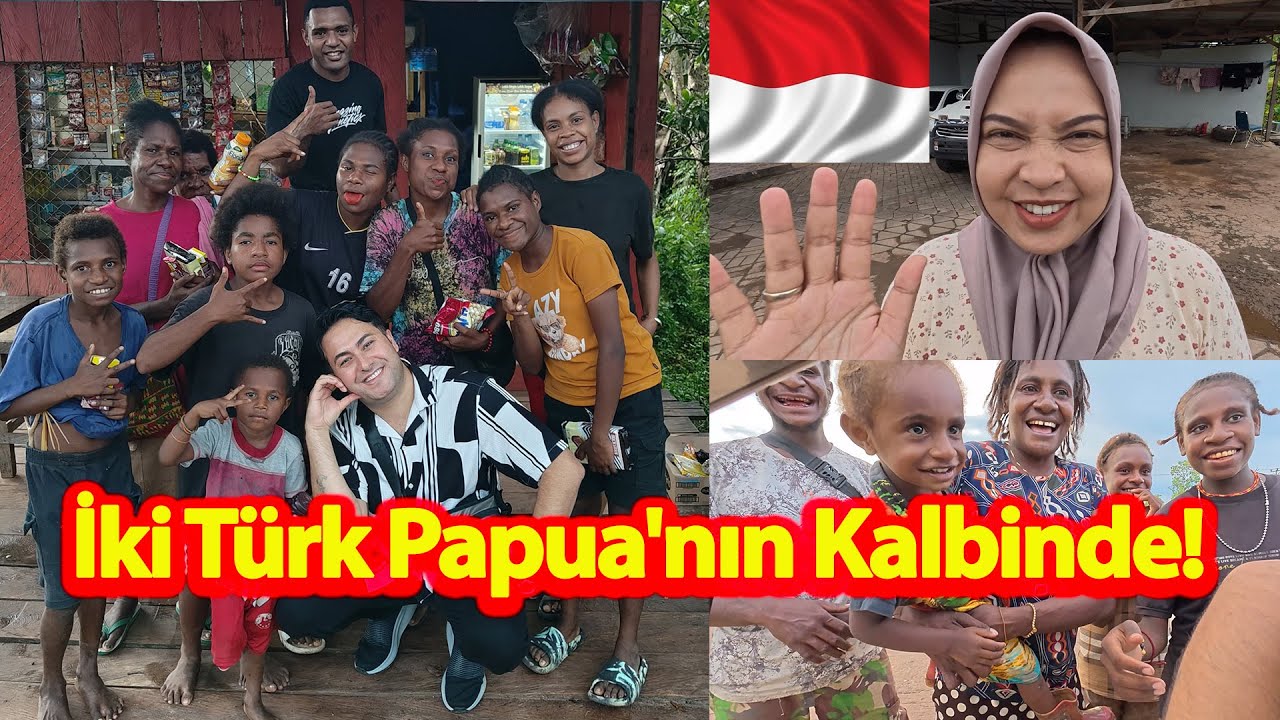İki Türk Papua'nın Kalbinde!-Doğa, Kültür ve Aşkın İzinde! #endonezya #wedding #nikah