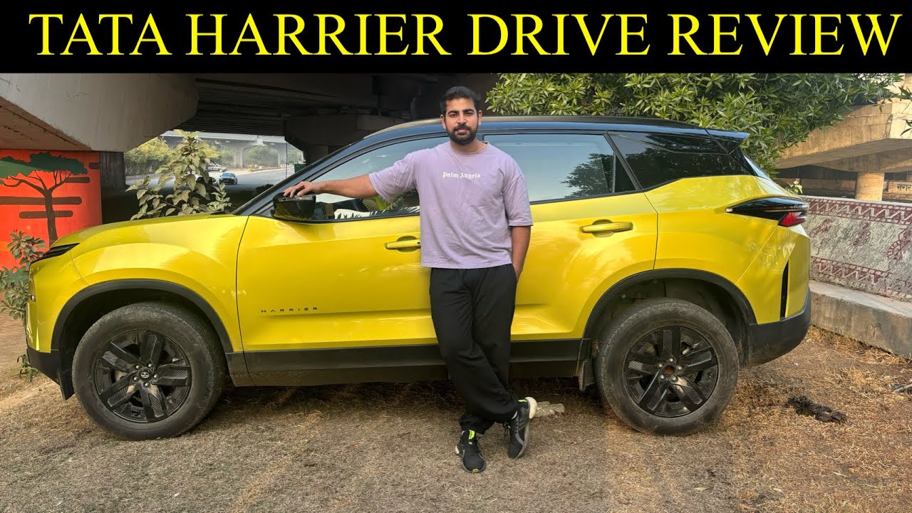 ❤️2025 Tata Harrier Drive Review 😍भाई ये Tata का tank किसी जहाज़ से कम नही🔥