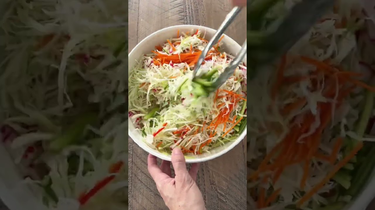 Полезный салат из капусты