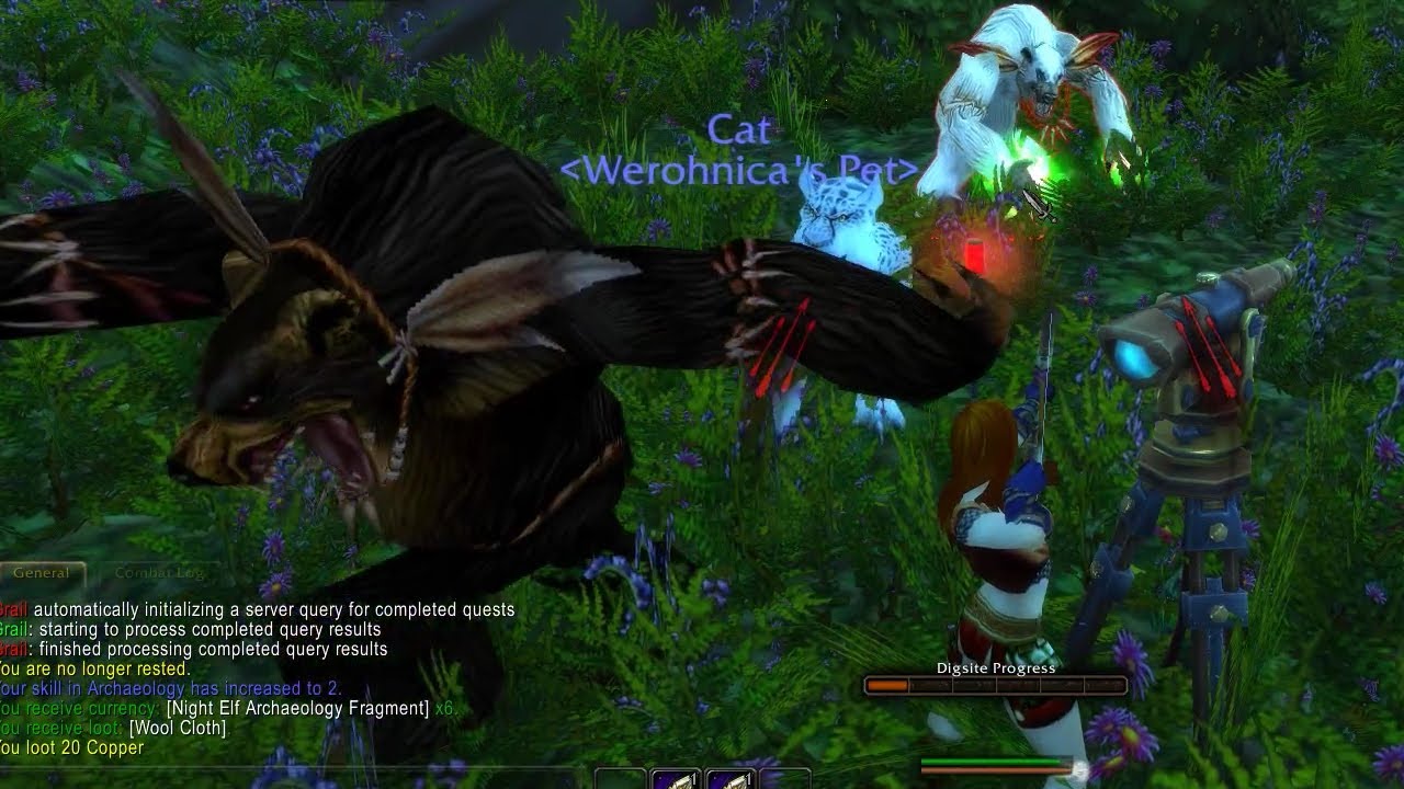World Of Warcraft Archaeology: Ashenvale part 00 Ruins of Ordil'Aran