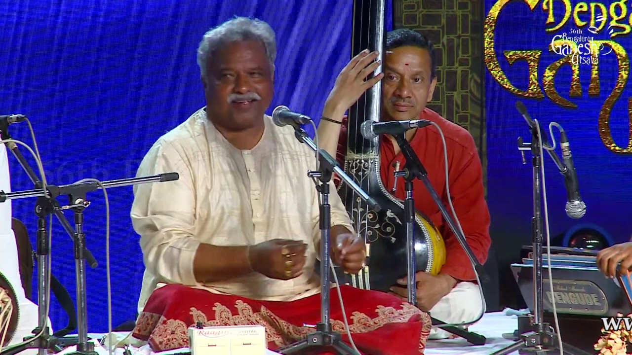 SHARANU SAKALODDHARA|Purandaradasara Kruthi|Pandit Venkatesh Kumar|56th Bengaluru Ganesh Utsava 2018
