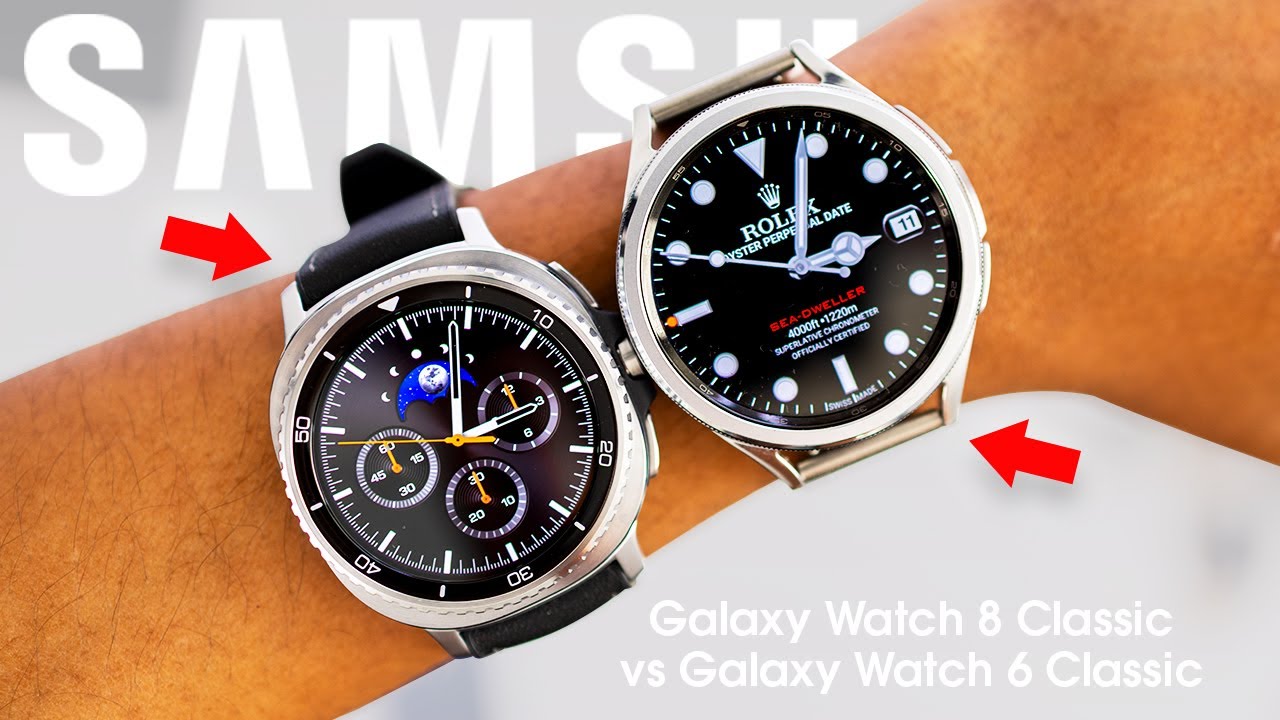 Don't Choose the Wrong Galaxy Watch! 8 vs 6 Classic Showdown
