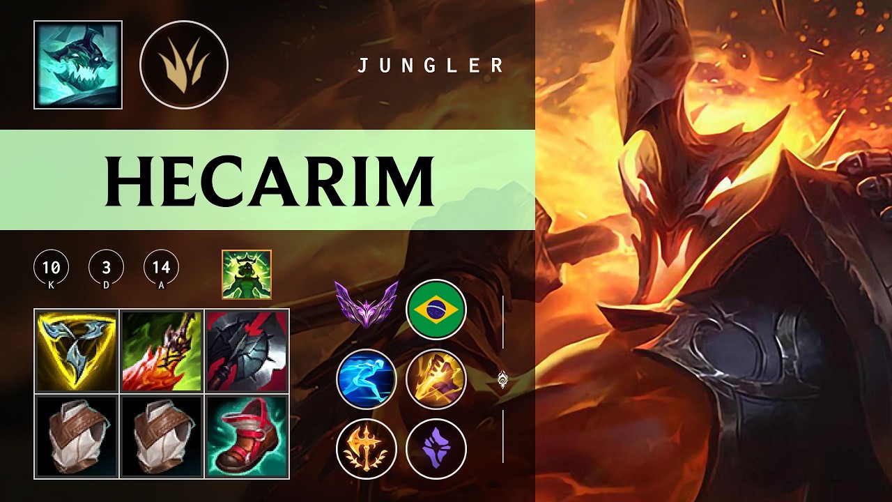 Hecarim Jungle vs Jayce - BR Master Patch 26.03