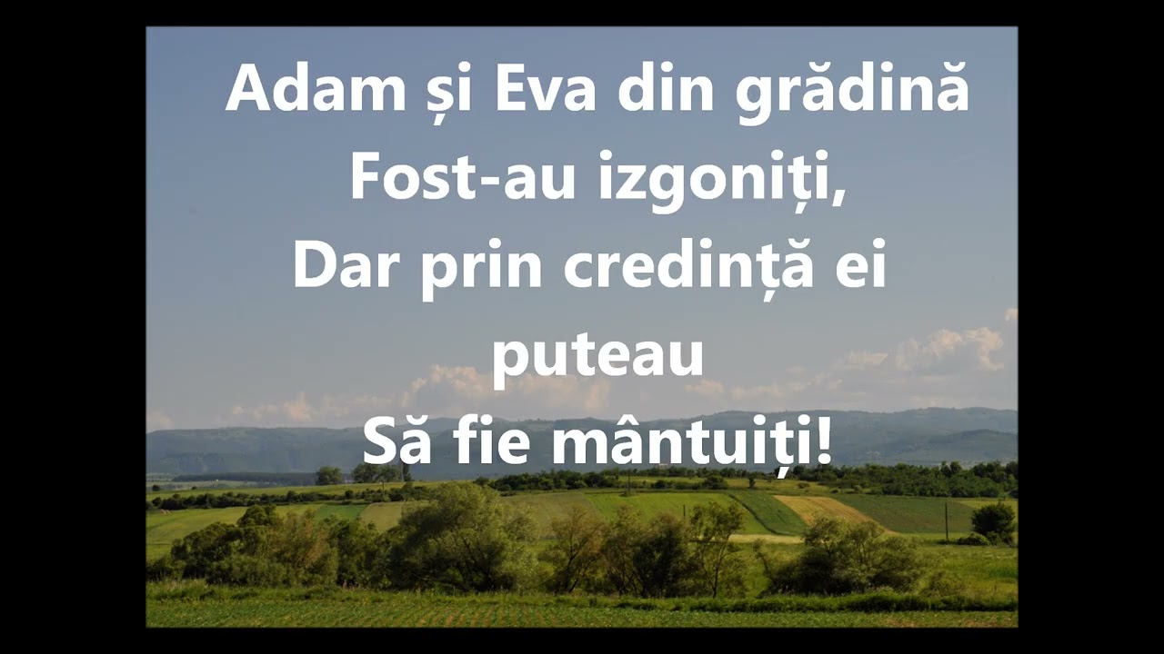 La porțile Edenului, voce și pian, karaoke, nr. 27, ”Biblia pe portativ”