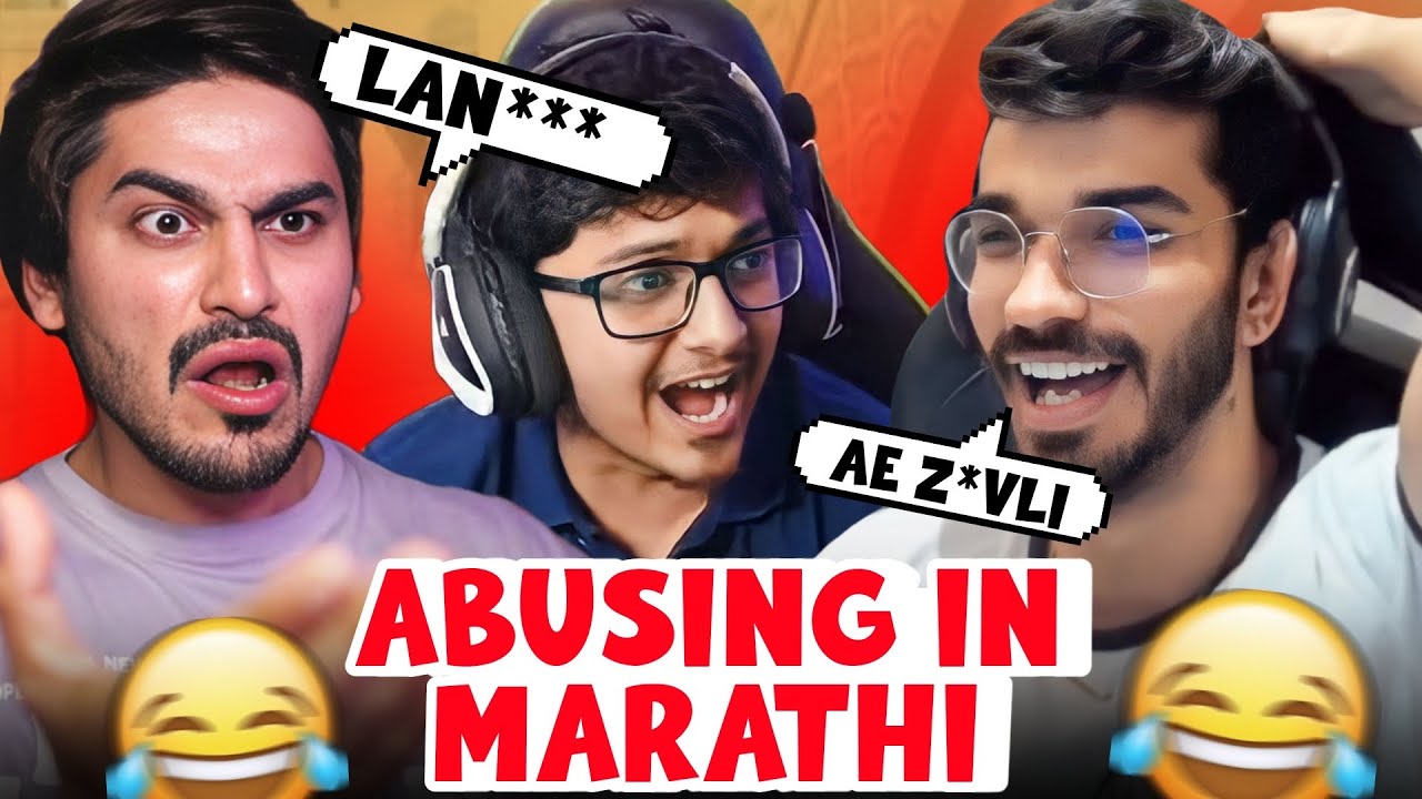 Snax Joker ABUS*ING Each Other In Marathi😆 FUNNY BGMI HIGHLIGHT