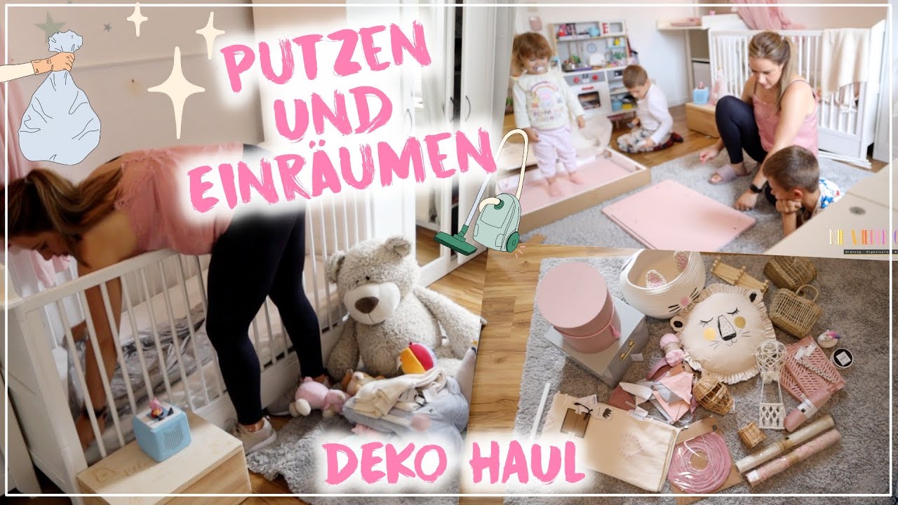 Deko Haul • Putzen & Einräumen💪🏻• Ella's Reaktion auf das neue Zimmer!😍 Folge 2• Maria Castielle
