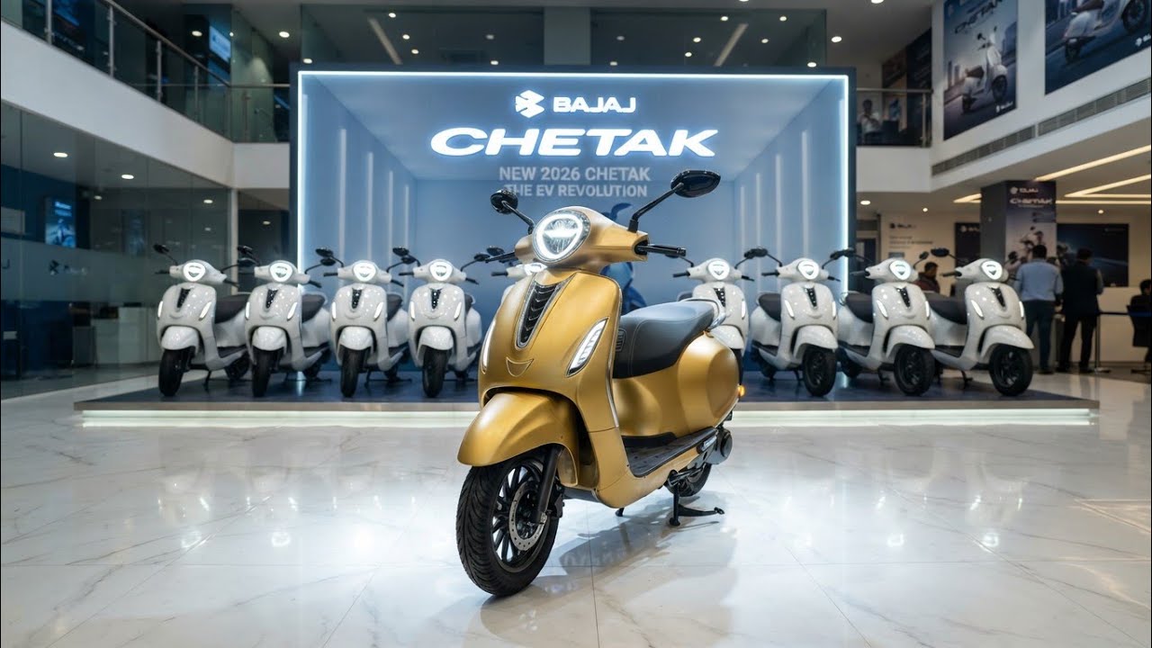 New 2026 Bajaj Chetak &ndash; Price, Features, Range & Full Review!