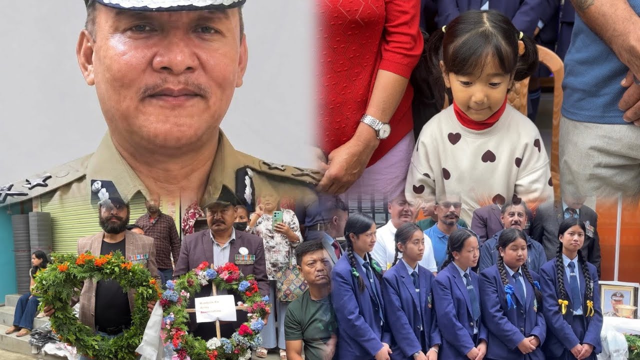 Retd IPS Dawa Sherpa Lai Shardanjali Diye Rimbick Basile||Rest In Peace Chuzu||