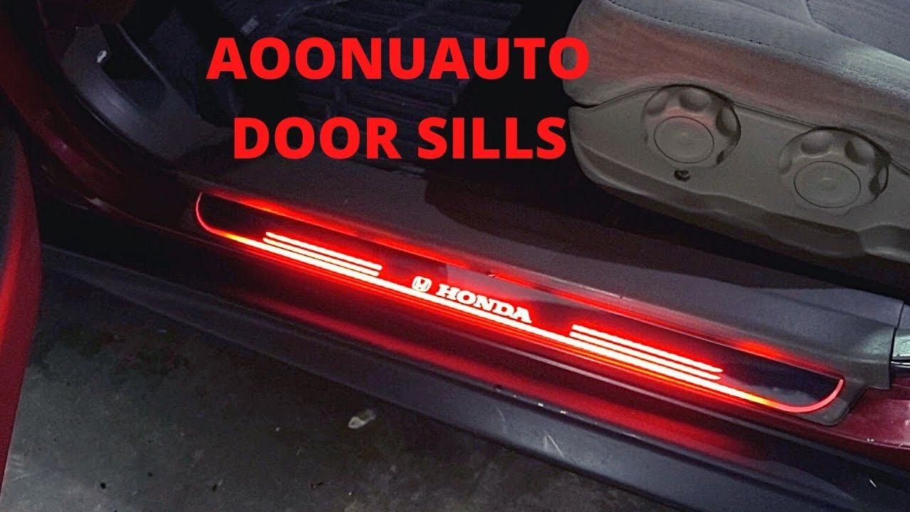 How To Install Door Sills for 1998 to 2002 Honda Accord
