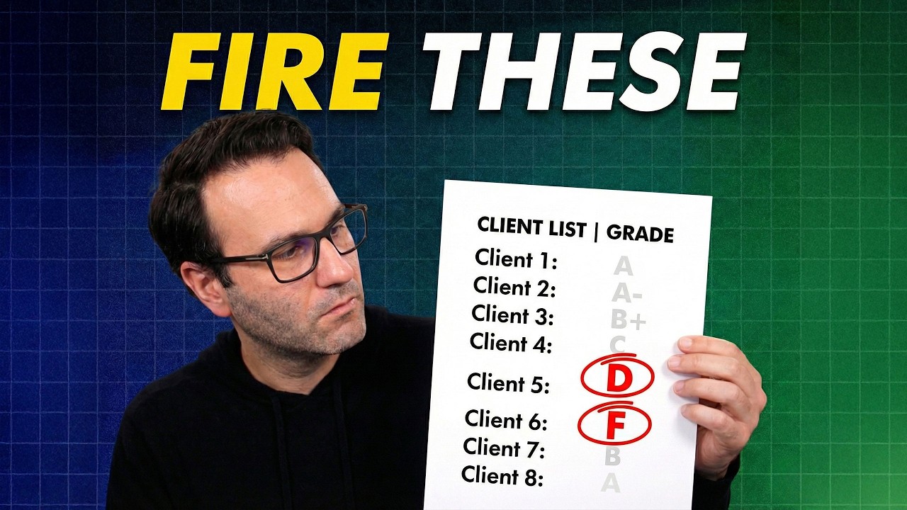 He Fired $2 MILLION worth of Clients (and it grew his agency)