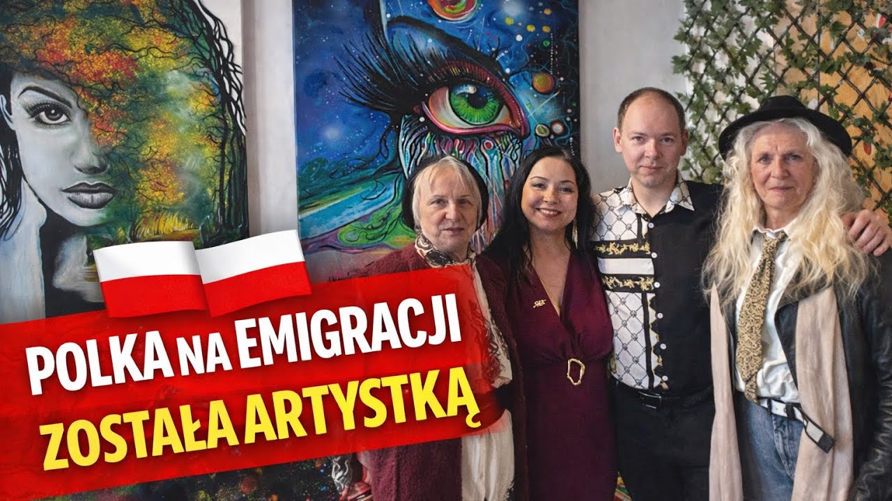 Polka na Emigracji nie marzy - maluje i wygrywa. Wernisaż Kamili Moc