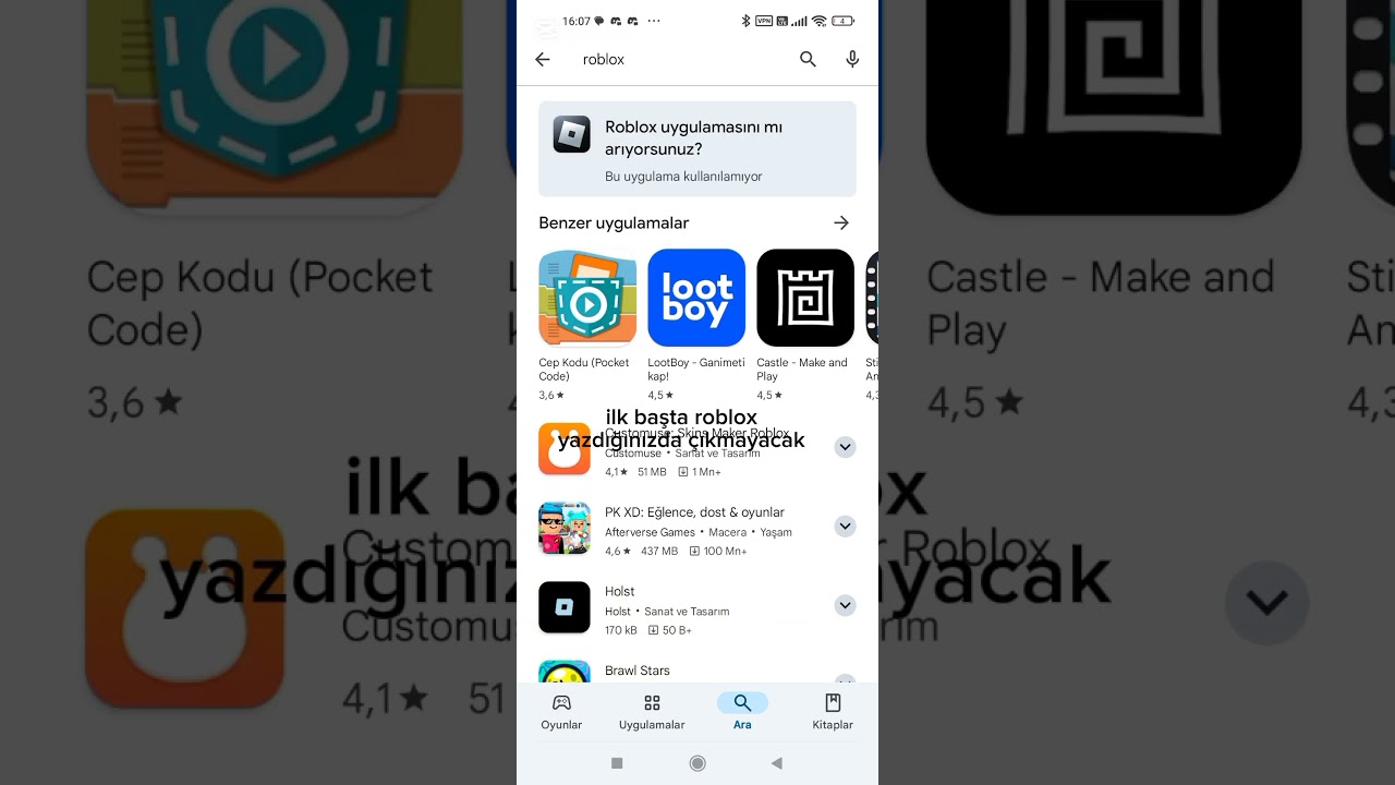 ROBLOX g&uuml;ncelleme sorunu &ccedil;&ouml;z&uuml;ld&uuml; (apksız)