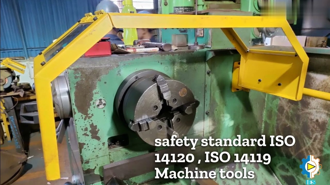 Lathe machine guard