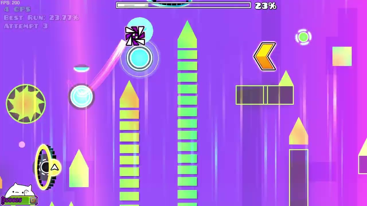 Acu 86% - 88 Off Camera - First Extreme Demon Progress 4 - New Record