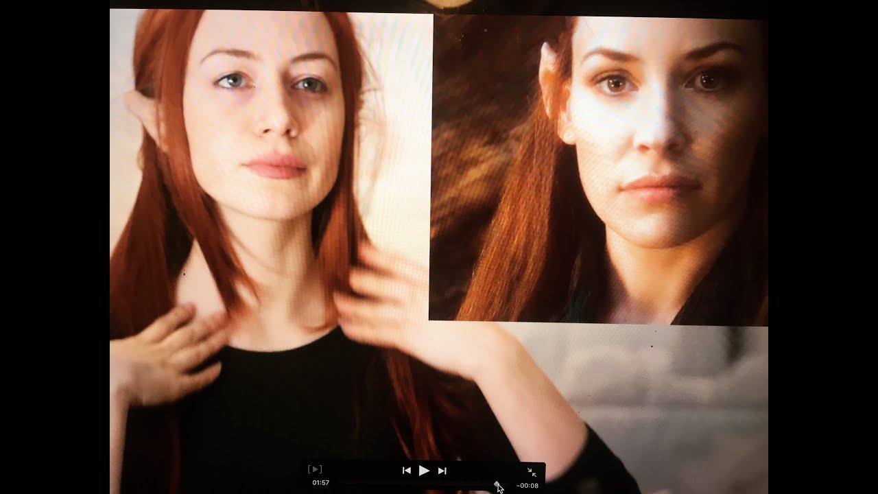 Tauriel Make up Transformation- The Hobbit