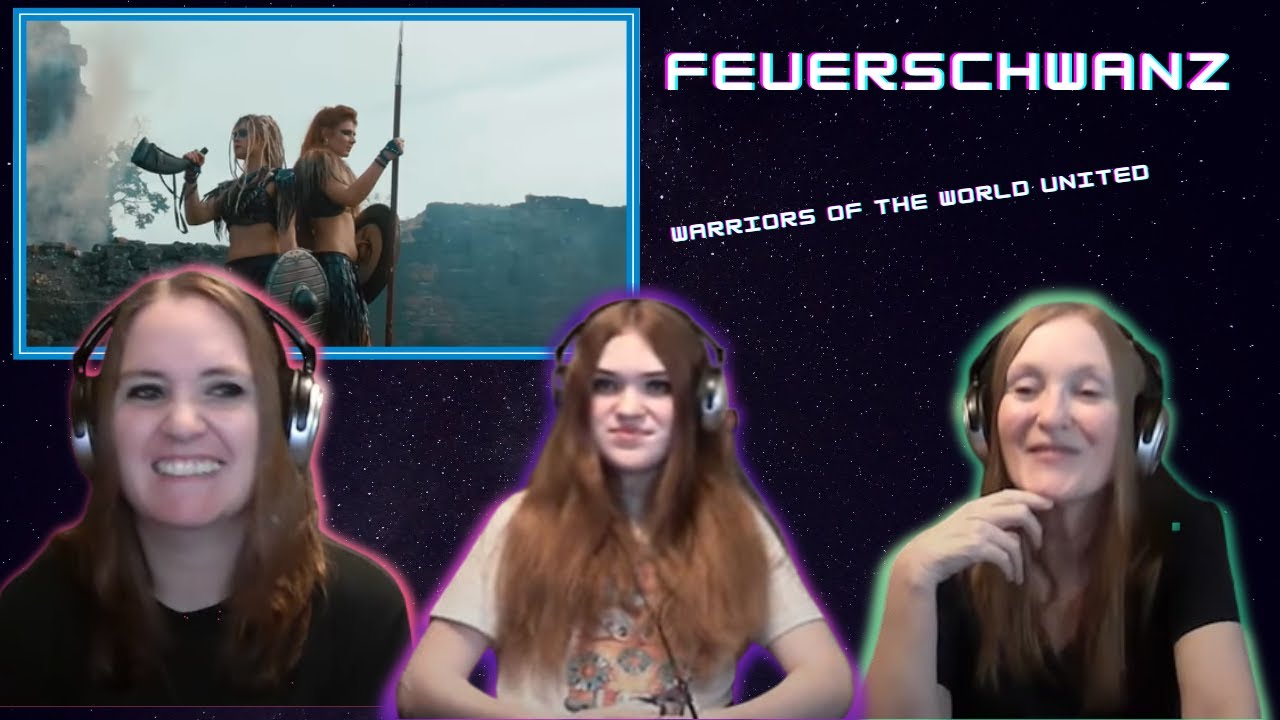 First Time Hearing | 3 Generation Reaction | Feuerschwanz | Warriors Of The World United