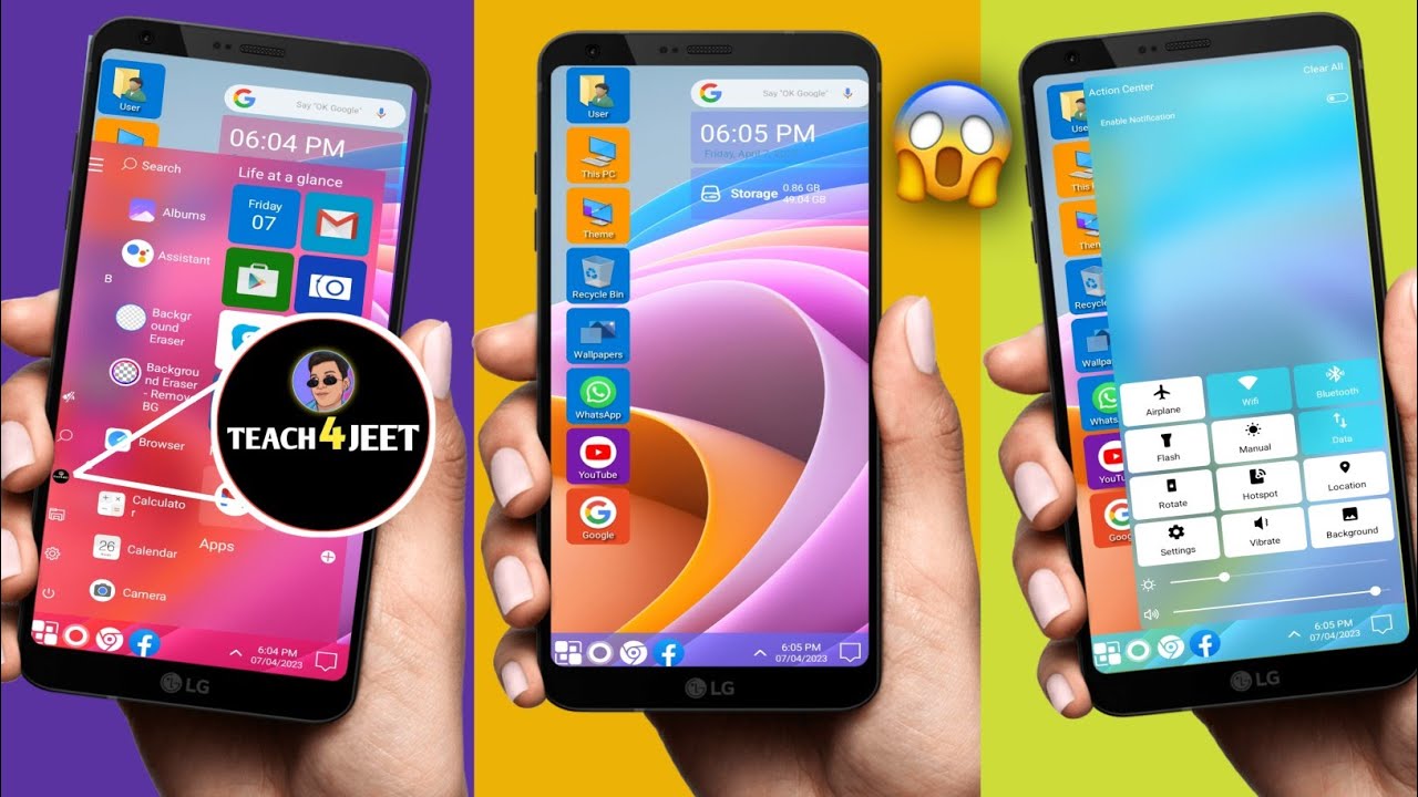 How to Install Win 11 On  all Android Phone😱😱