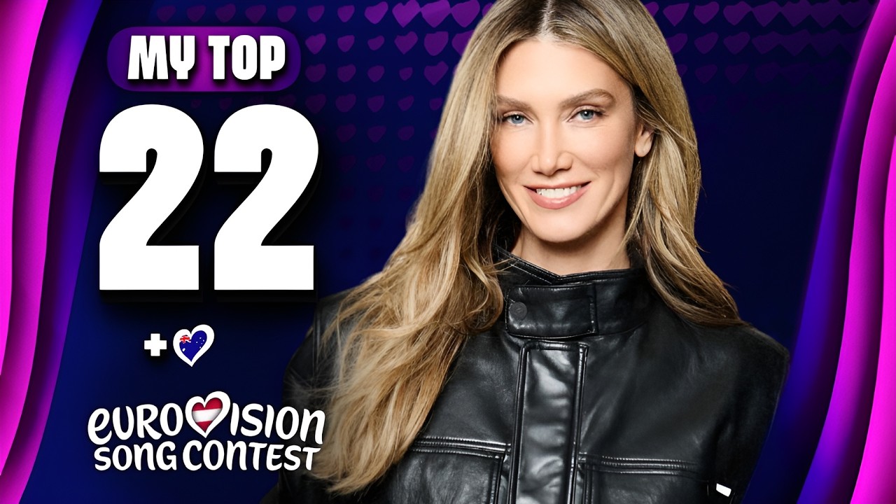 Eurovision 2026: My Top 22 (So Far) +🇦🇺