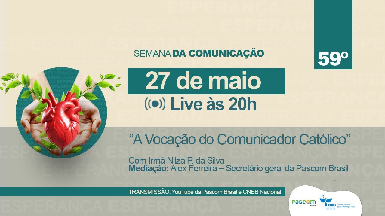 SEMANA DA COMUNICA&Ccedil;&Atilde;O - A VOCA&Ccedil;&Atilde;O DO COMUNICADOR CAT&Oacute;LICO