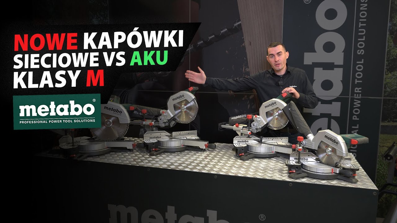 Nowe Ukośnice Klasy M - Por&oacute;wnanie siecowych i akumulatorowych - Metabo #metabopolska
