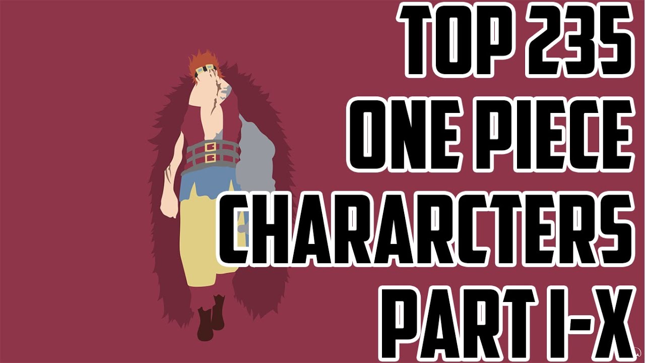 Top 235 Strongest One Piece Chararcters Part I-X [Wano Country Saga]