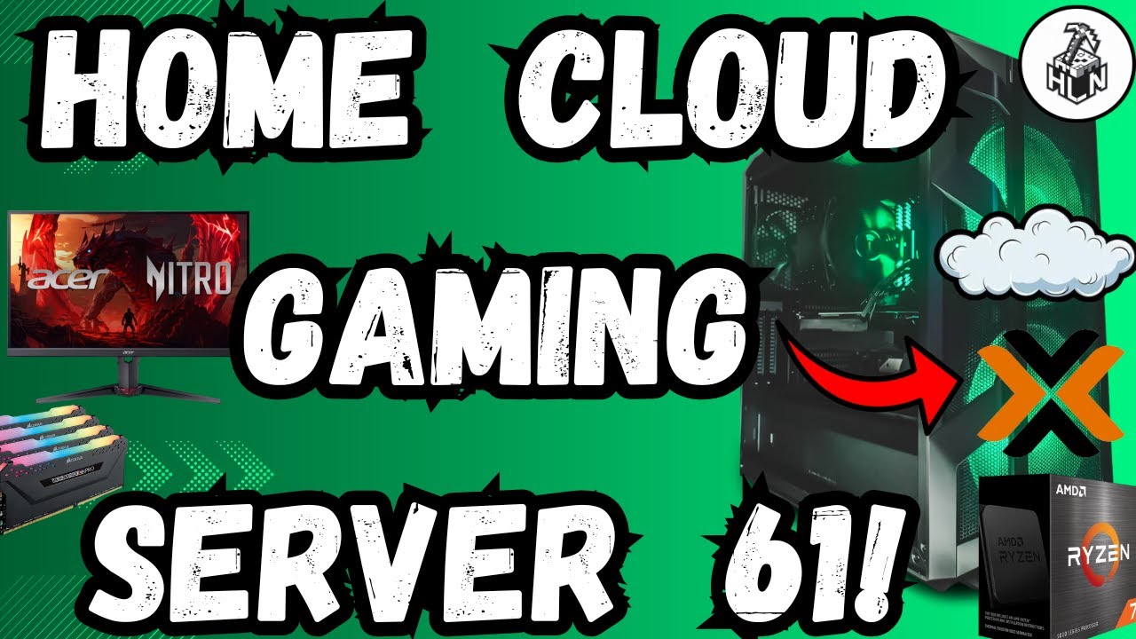 Home Cloud Gaming Server Edition #61 (Proxmox, Moonlight & MSI RTX 3050)