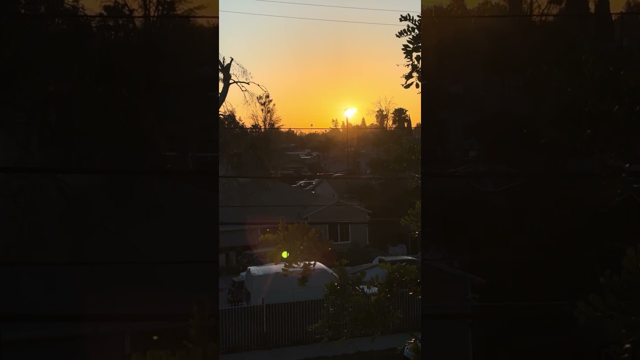 Sunrise in LA
