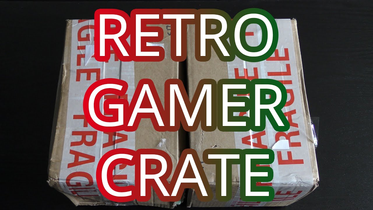 Retro Gamer Crate - paczka z grami retro